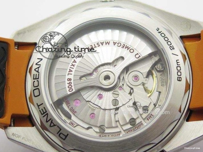 0411 ComfortFit 2016 Planet Ocean 45mm SS JHF Gray Dial On Nylon Strap A 8226